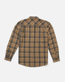 Salty Crew Mens Daybreak Flannel- Khaki