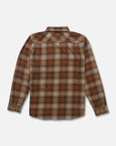 Salty Crew Mens Daybreak Flannel Shirts - Friar Brown