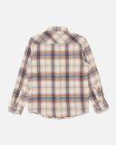 Salty Crew Mens Daybreak Flannel Shirts - Off White