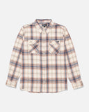 Salty Crew Mens Daybreak Flannel Shirts - Off White