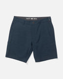 Salty Crew Mens Drifter 19" Slub Hybrid Walkshorts - Midnight Navy
