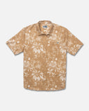 Salty Crew Mens Drifter S/S Tech Woven UV Button Up Shirt - Bronze Brown