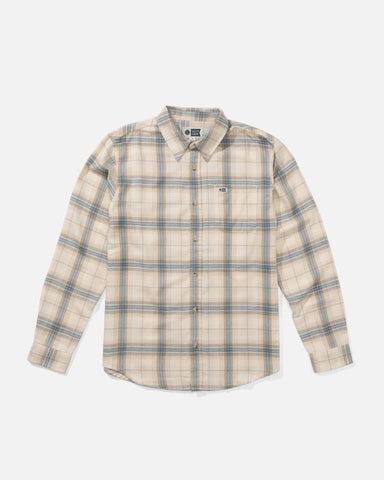 Salty Crew Mens Early Bird Flannels - Birch