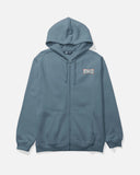 Salty Crew Mens Essentials Zip Fleece Hoodie - Slate