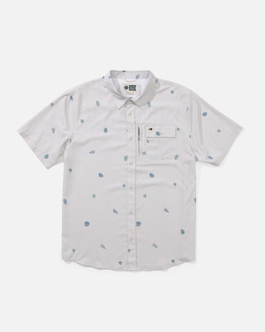 Salty Crew Mens Flagship UV S/S Tech Woven Button Up Shirts