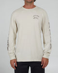 Salty Crew Mens Kamikaze Premium L/S Tee- Bone