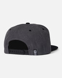 Salty Crew Mens Lurking Snapback Hat- Dark Heather