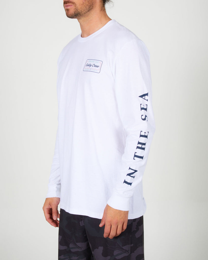 Salty Crew Alpha Premium Long Sleeve Tee - Black XL