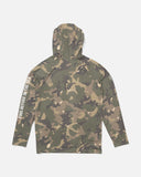 Salty Crew Mens Mariner Lite UV Hooded Tee - Green Camo
