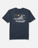 Salty Crew Mens On Board Classic S/S Tee - Navy