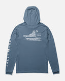 Salty Crew Mens On board Hooded UV Sunshirt