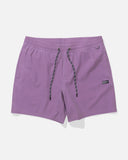 Salty Crew Mens Seadog Volley 17" Elastic Waist Trunks - Grape