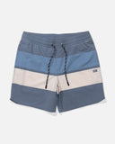 Salty Crew Mens Sessions Volley 17" Elastic Waist Trunks - Monument