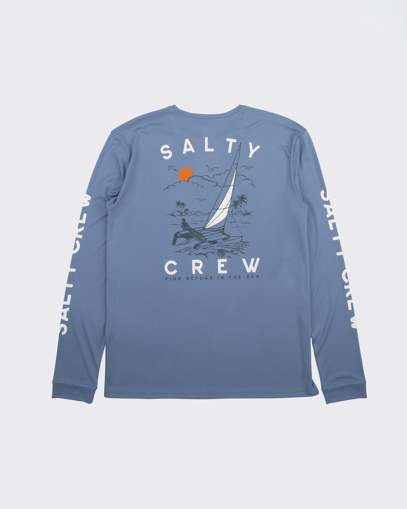 Salty Crew Mens Set Sail L/S UV Sunshirt – Balboa Surf and Style