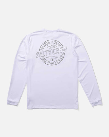 Salty Crew Mens Skewed L/S UV Sunshirt