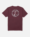 Salty Crew Men Tailgate S/S Tee- Burgundy