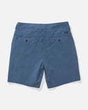 Salty Crew Mens Transom Overdye 19" Hybrid Walkshorts - Mid Blue
