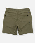 Salty Crew Mens Transom Tech 18" Hybrid Walkshort- Dusty Olive