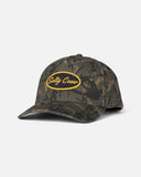 Salty Crew Mens Upstream Snapback Hat - Olive Camo