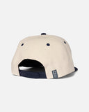 Salty Crew Mens Whaler Snapback Hat - Off White