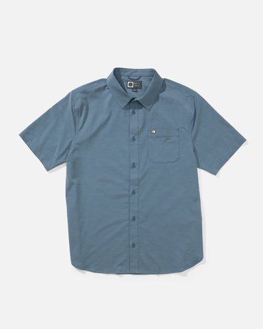 Salty Crew Mens Drifter S/S Tech Woven UV Button Up Shirt