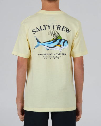 Salty Crew Rooster S/S Boys Tee- Banana