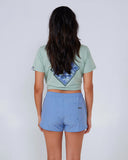 Salty Crew Womens Beacons Short- Blue dusk