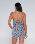 Salty Crew Womens Drifting Blue Steel Romper