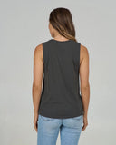 Salty Crew Womens Keyhole Muscle Tank Top