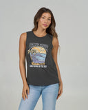 Salty Crew Womens Keyhole Muscle Tank Top