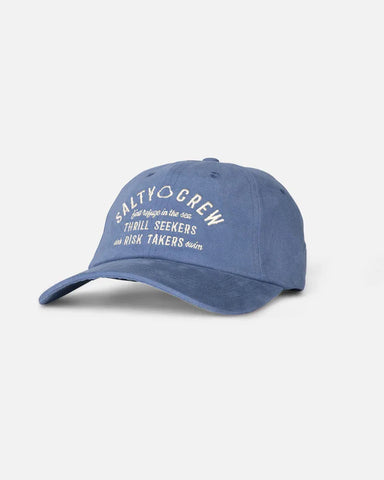 Salty Crew Womens Nite Bite Dad Hat - Bluestone