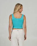 Salty Crew Womens Out To Sea Cropped Tank Top