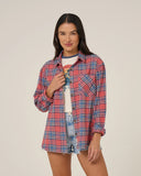 Salty Crew Womens Out West Flannel Shirt