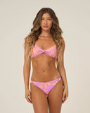 Salty Crew Womens Rose Parade Midi Bikini Bottoms - Violet