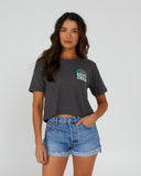 Salty Crew Womens Sundown Crop Tee