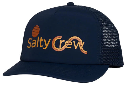 Salty Crew Womens Sunny Foamy Trucker Hats - Navy