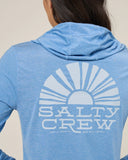 Salty Crew Womens Sunshine Hooded Sunshirt Tech Tee