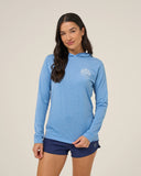 Salty Crew Womens Sunshine Hooded Sunshirt Tech Tee