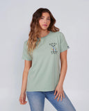 Salty Crew Womens Tailed Boyfriend Tee - Jade