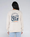 Salty Crew Womens The Wave Crewneck Sweatshirt