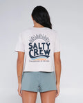 Salty Crew Womens The Wave Cropped Tees