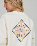 Salty Crew Womens Tippet Crewneck Sweatshirt
