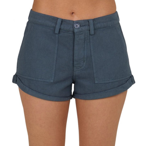 Salty Crew Womens Trail Shorts - Fin Blue