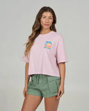 Salty Crew Womens Travel Far Skimmer Tee