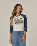 Salty Crew Womens Truck Bed L/S Tee