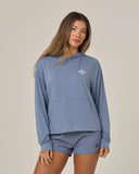 Salty Crew Womens Tippet Fill Tech Hoodie - Flint