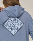 Salty Crew Womens Tippet Fill Tech Hoodie - Flint