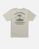 Salty Crew Big Boys Deserted S/S Tee - Bone