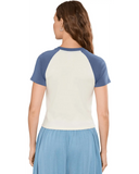 Salty Crew Womens Drive to the Sea Raglan Tee - Indigo
