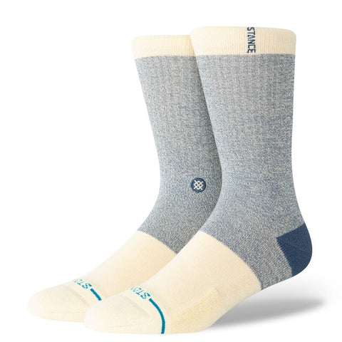 Stance Adult Horizon Crew Socks- Indigo